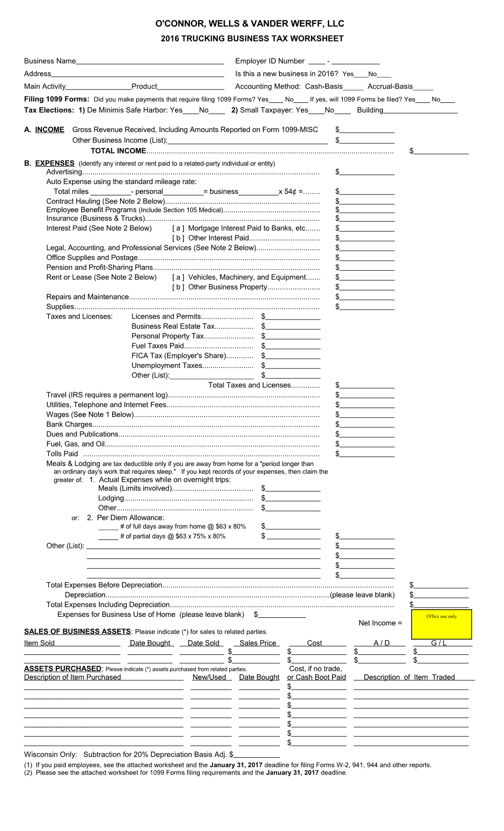 Westra, Tillema & O Connor, Llc