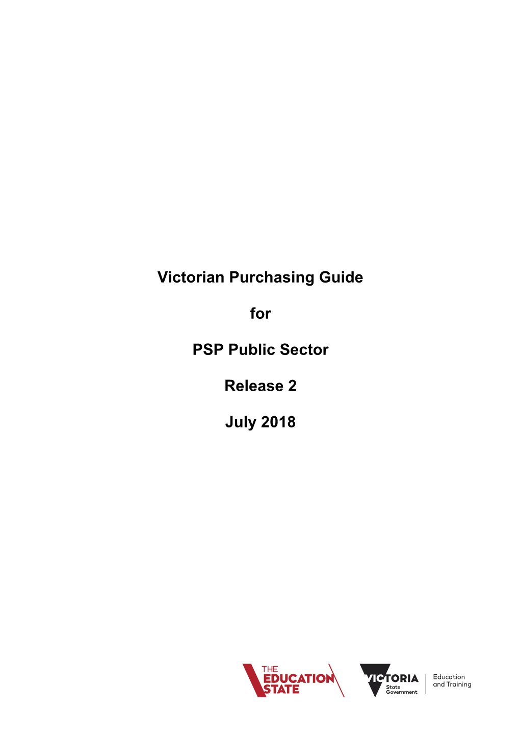 Victorian Purchasing Guide