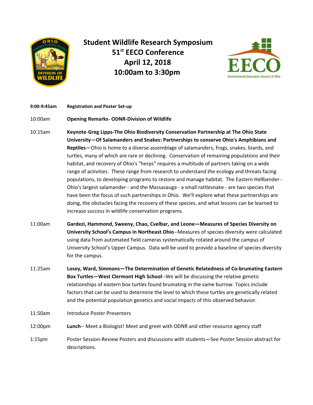 51St EECO Conference