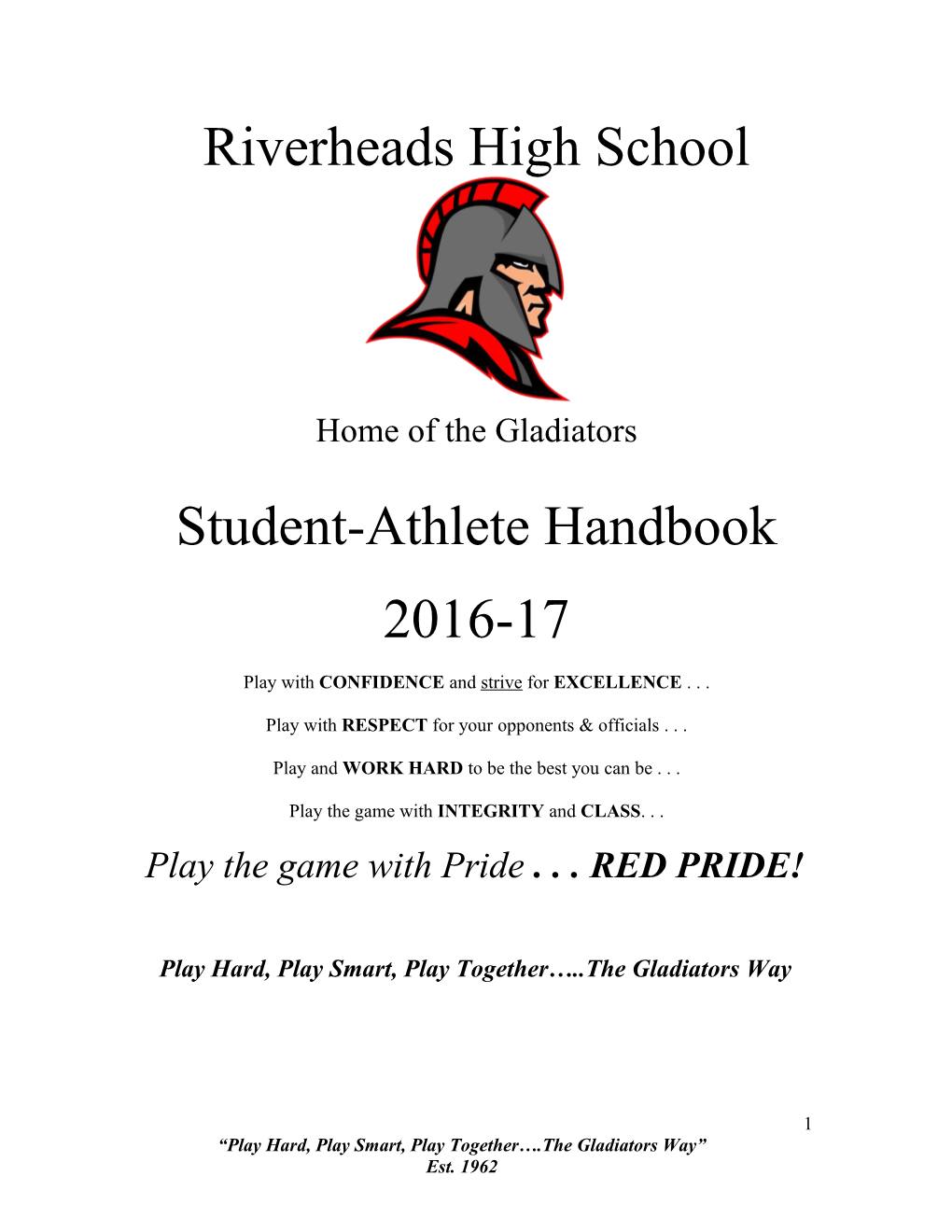Riverheads High School Athletic Department