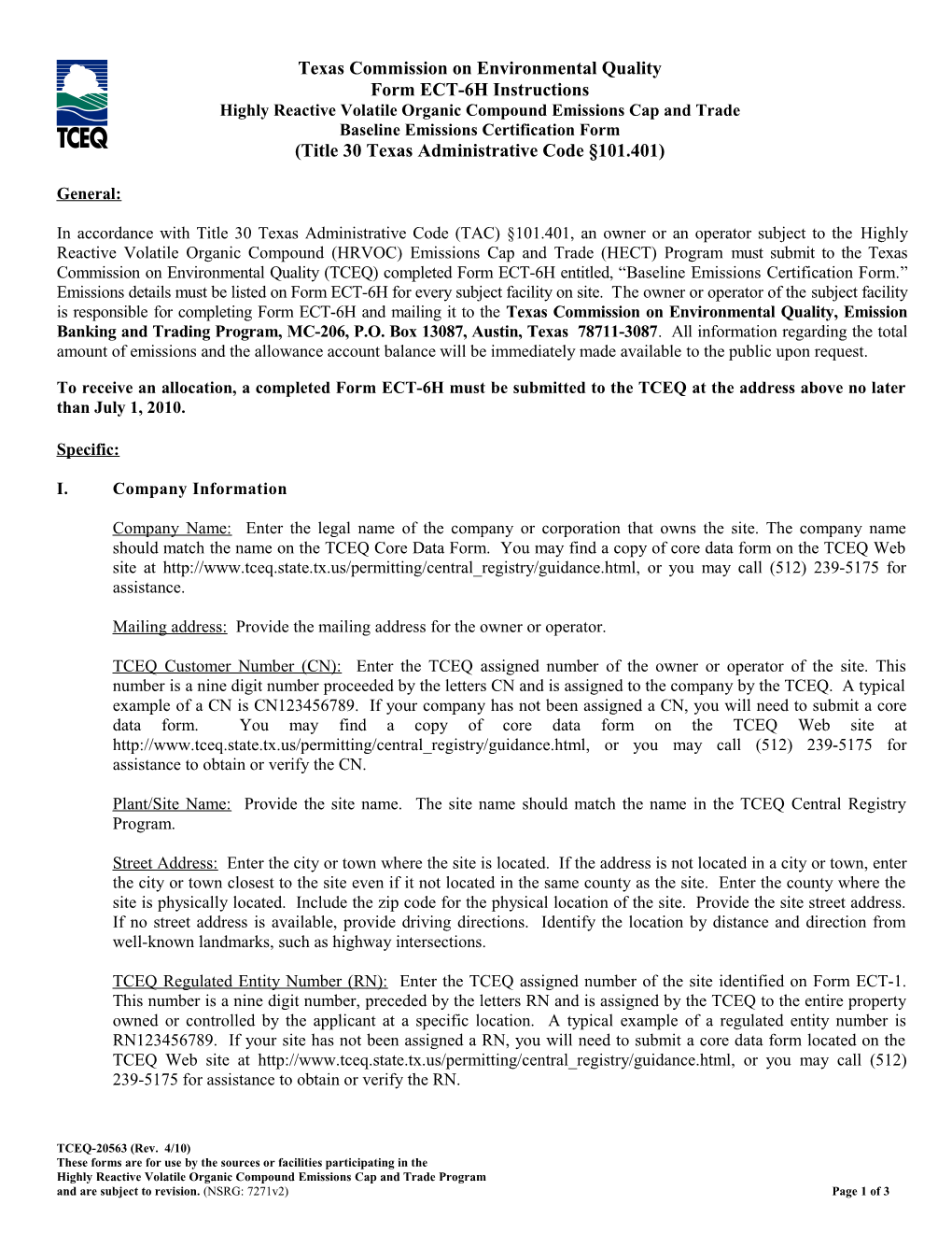 Highly Reactive Volatile Organic Compound Emissions Cap and Trade