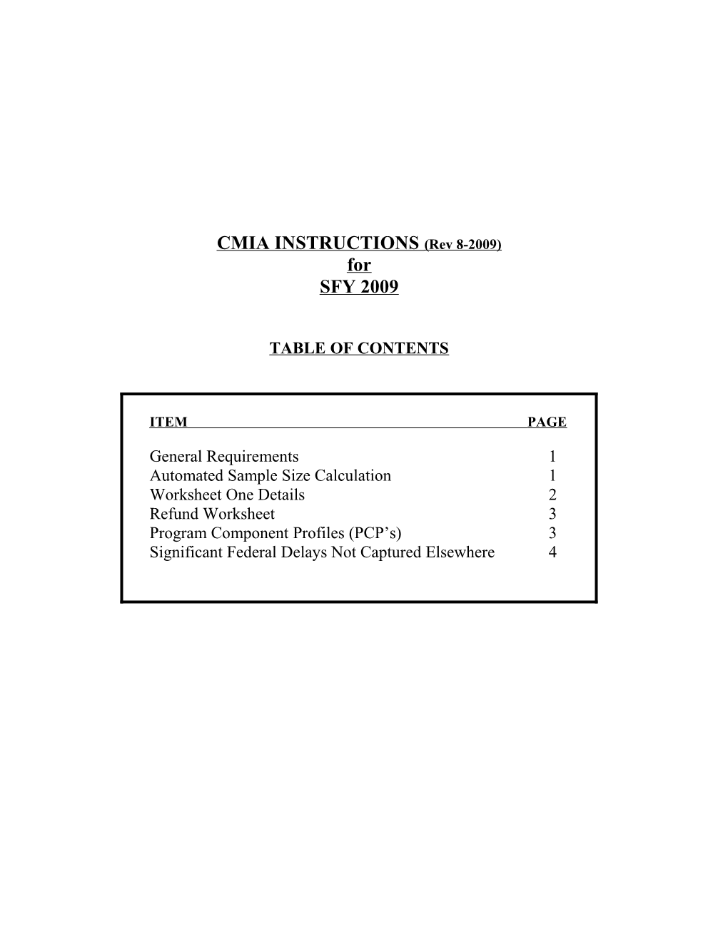 CMIA Interest Calculation and Reporting Instructions