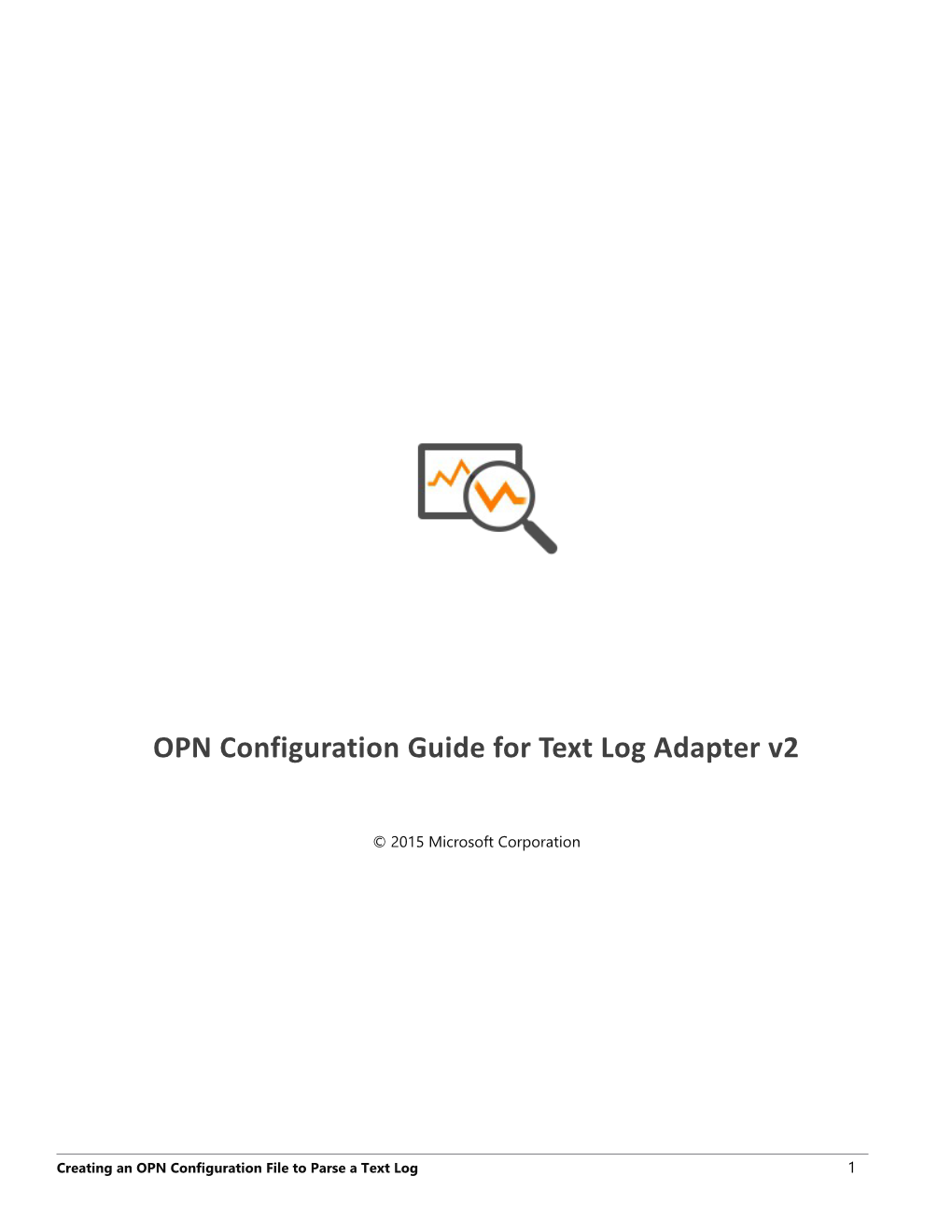OPN Configuration Guide for Text Log Adapter V2