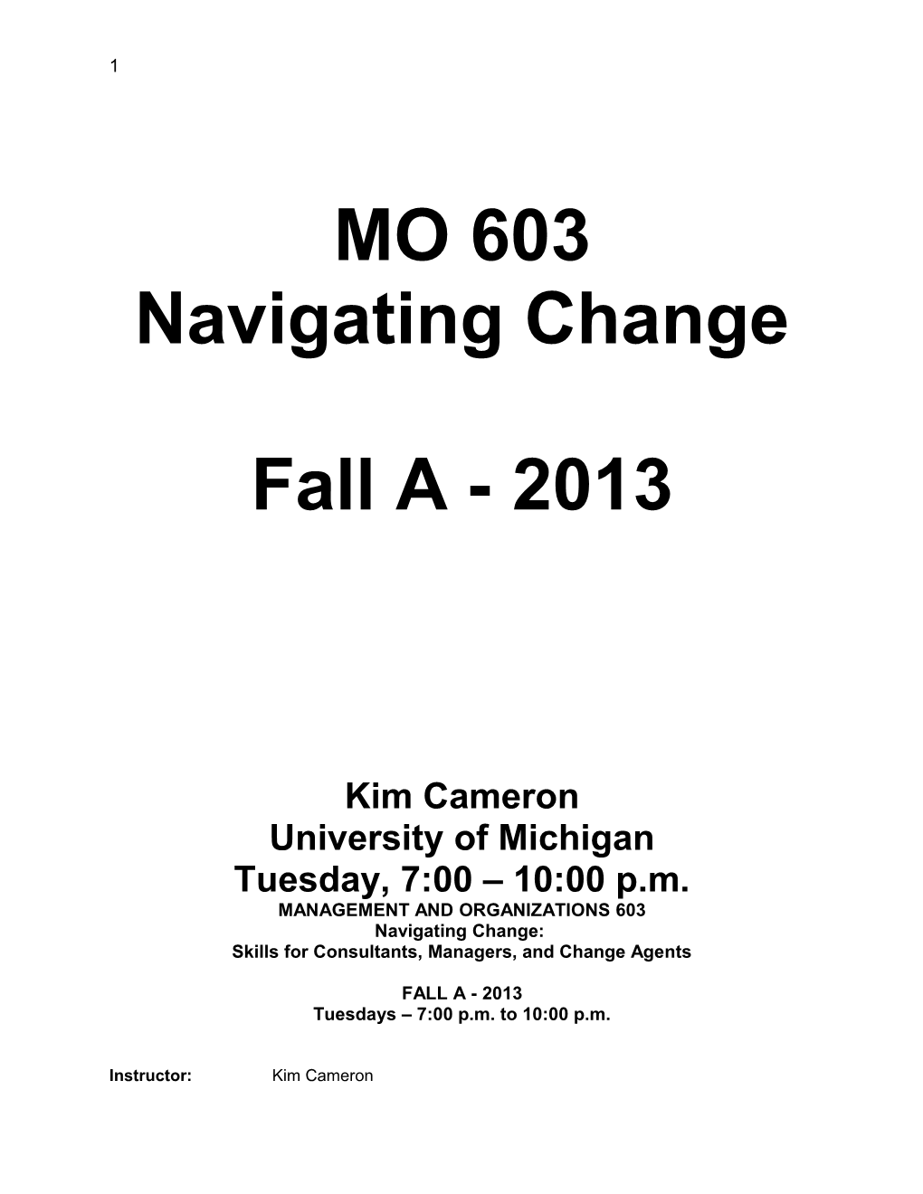 Management and Organizations 603