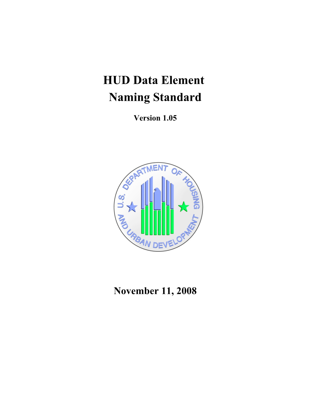 STANDARD DATA ELEMENT Naming Conventions and Guidelines
