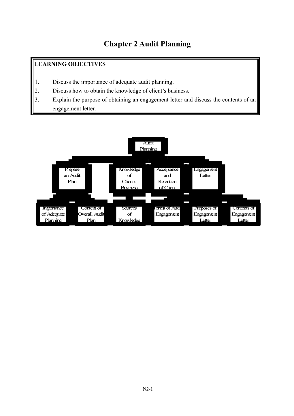 Chapter 2 Audit Planning