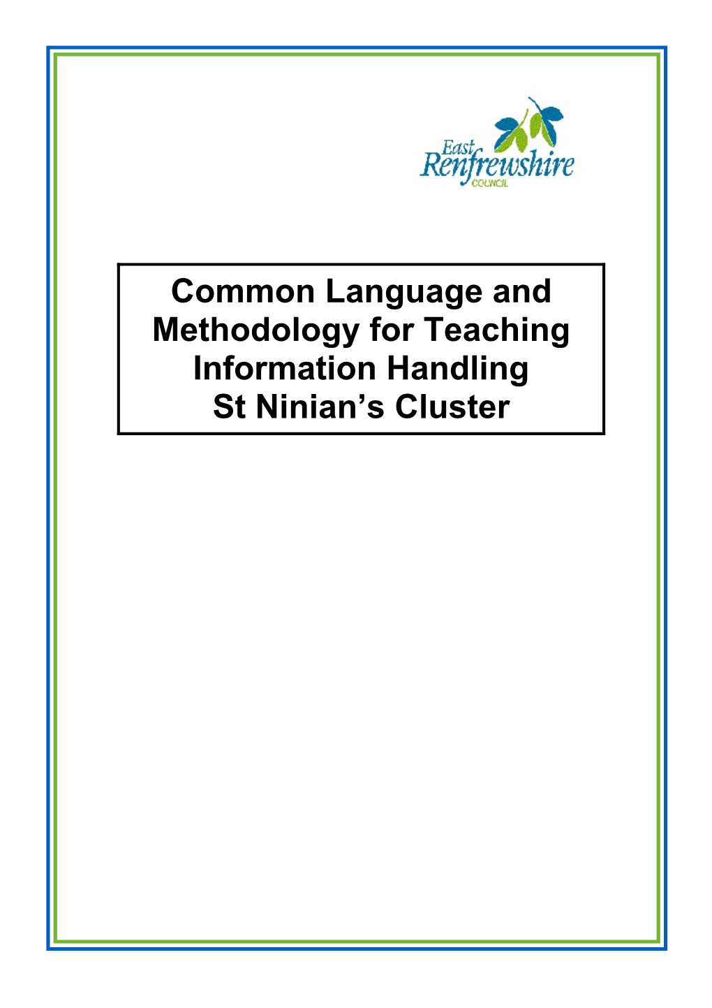 Information Handling Teacher Information
