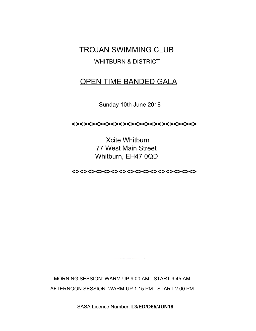 Trojan Swimming Club