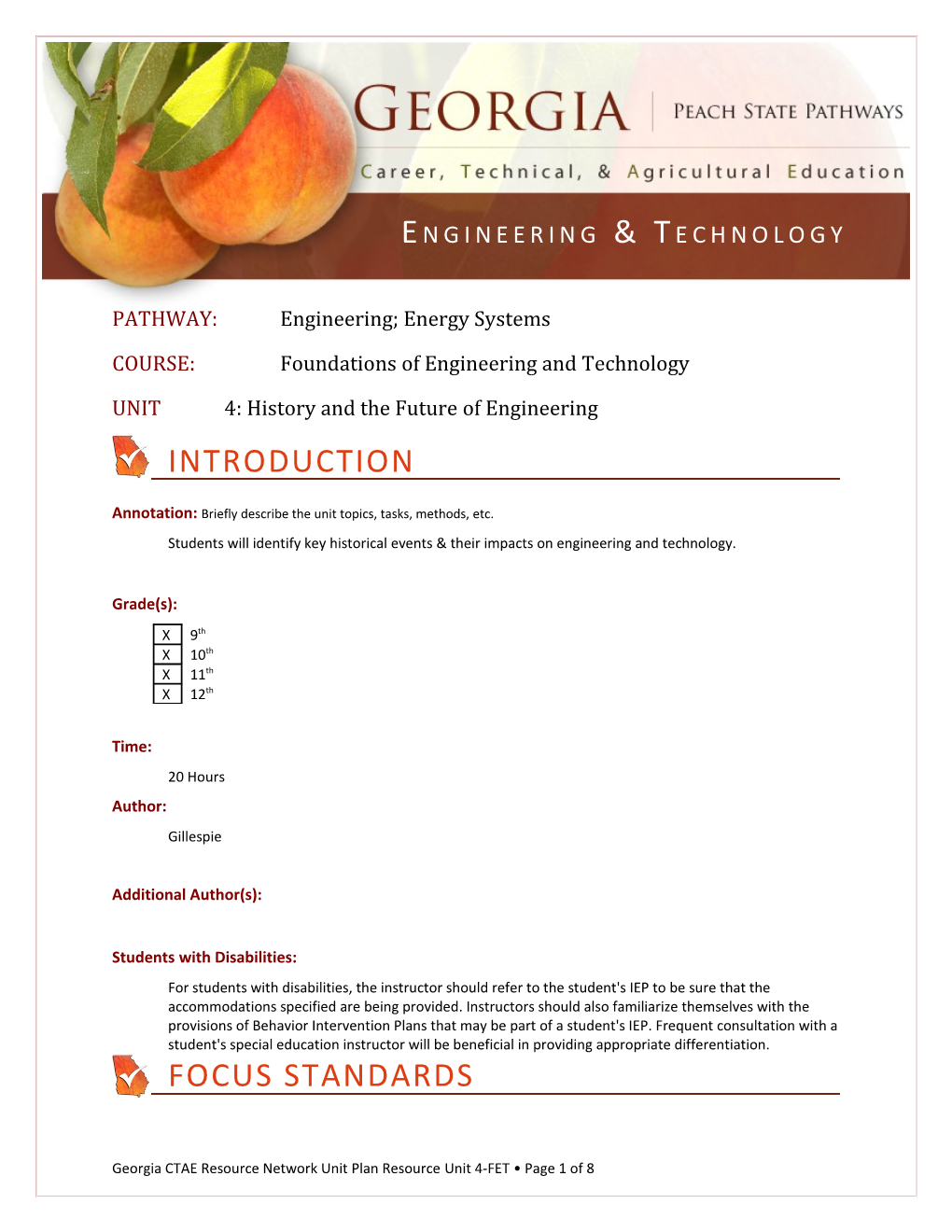 PATHWAY: Engineering; Energy Systems