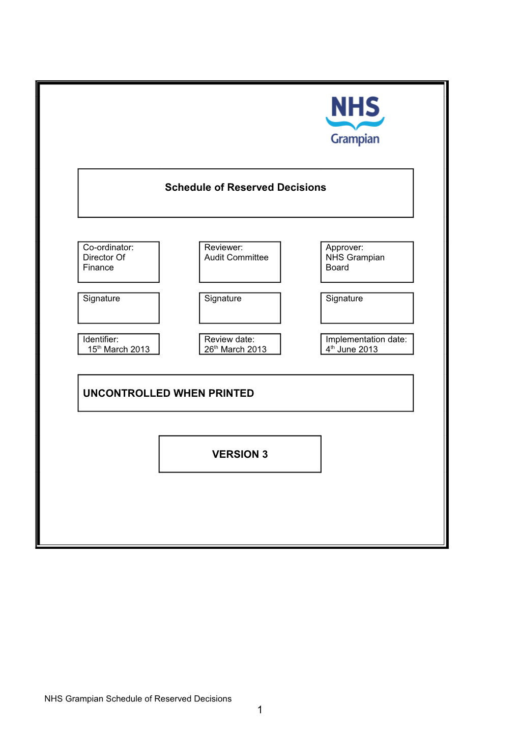 Item 7.1 for 4 June 2013 Appendix 1 SORD