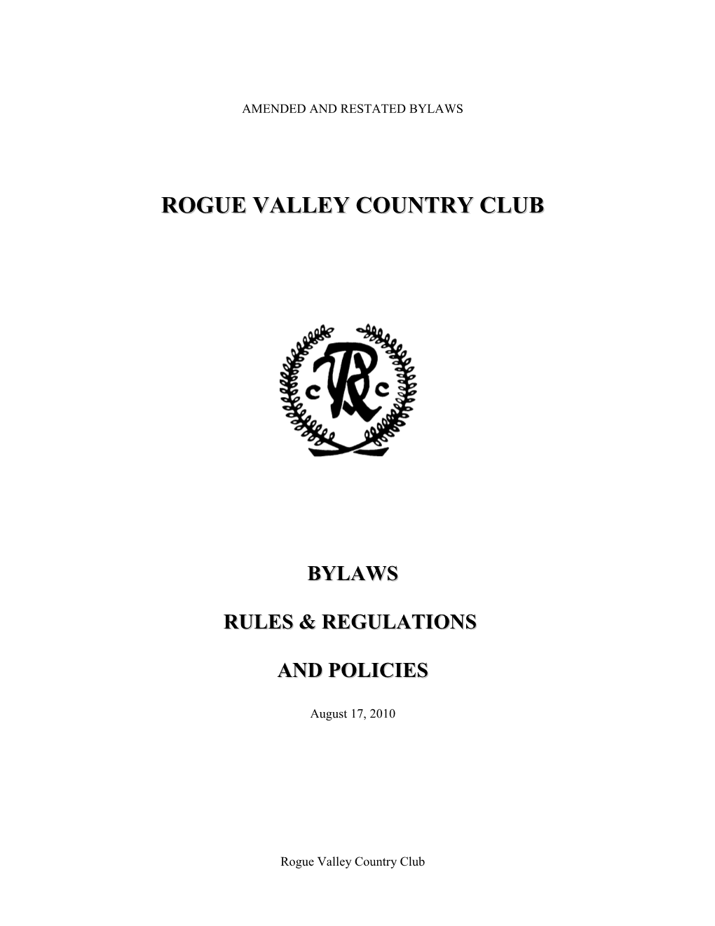 Rogue Valley Country Club