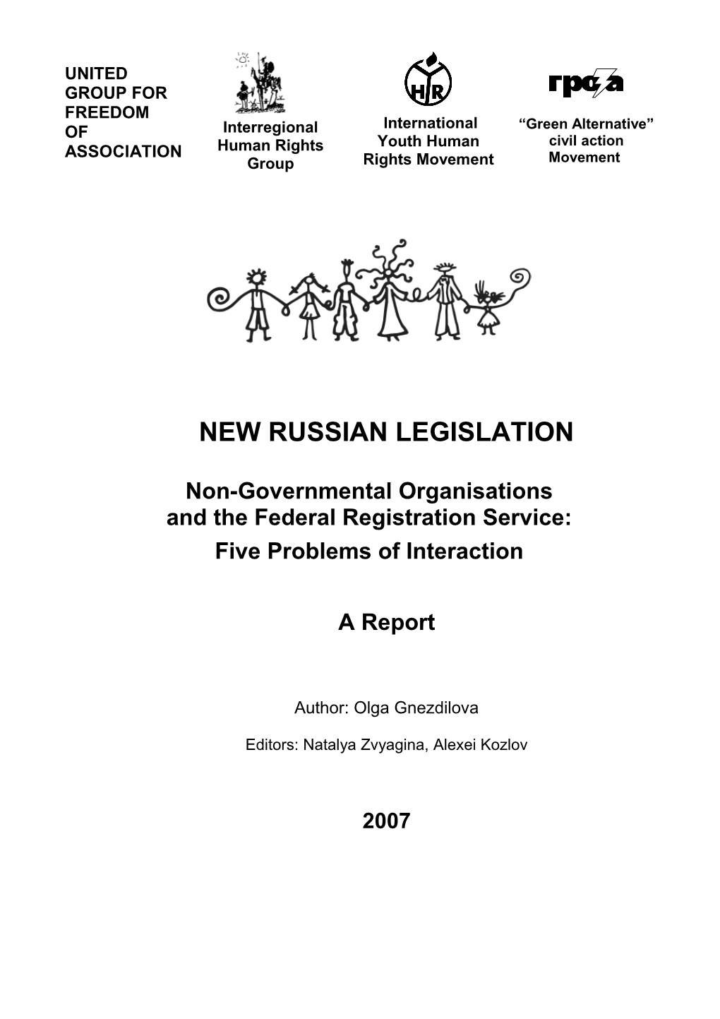 New RUSSIAN Legislation