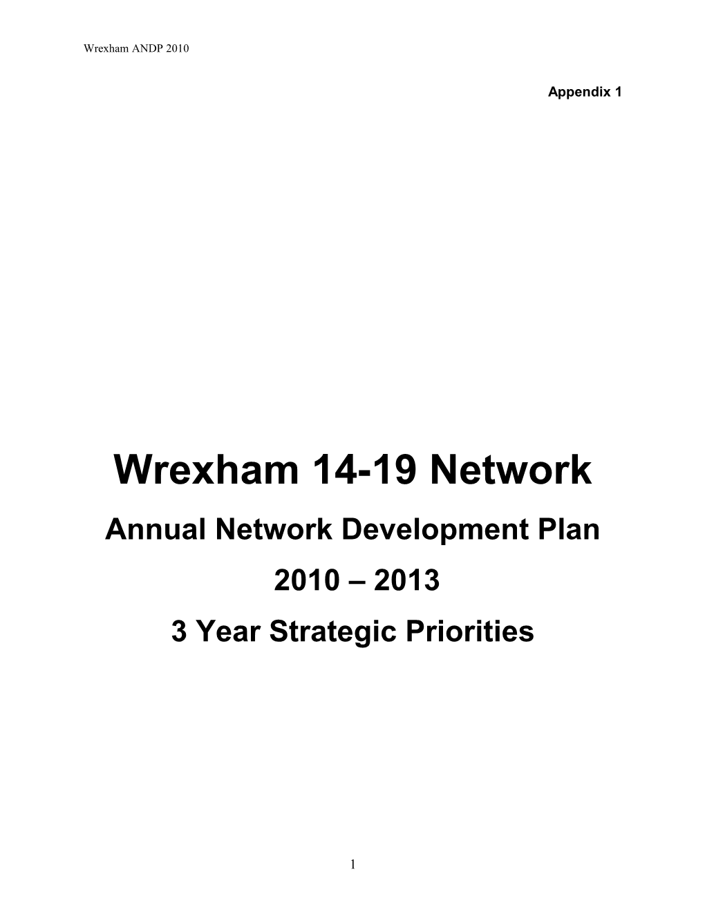 Annual Network Development Plan