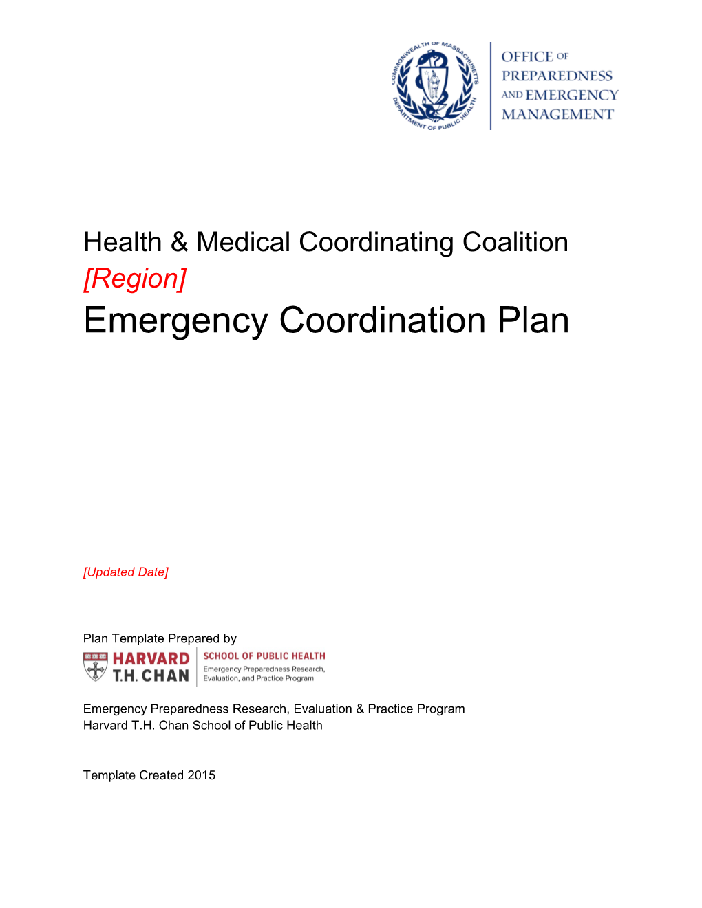 Health & Medical Coordinating Coalition