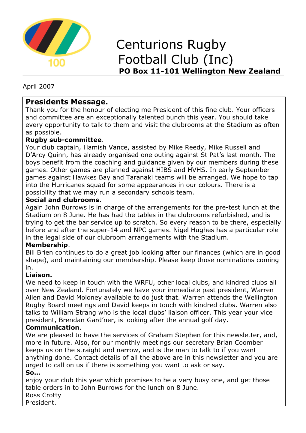 PO Box 11-101 Wellingtonnew Zealand