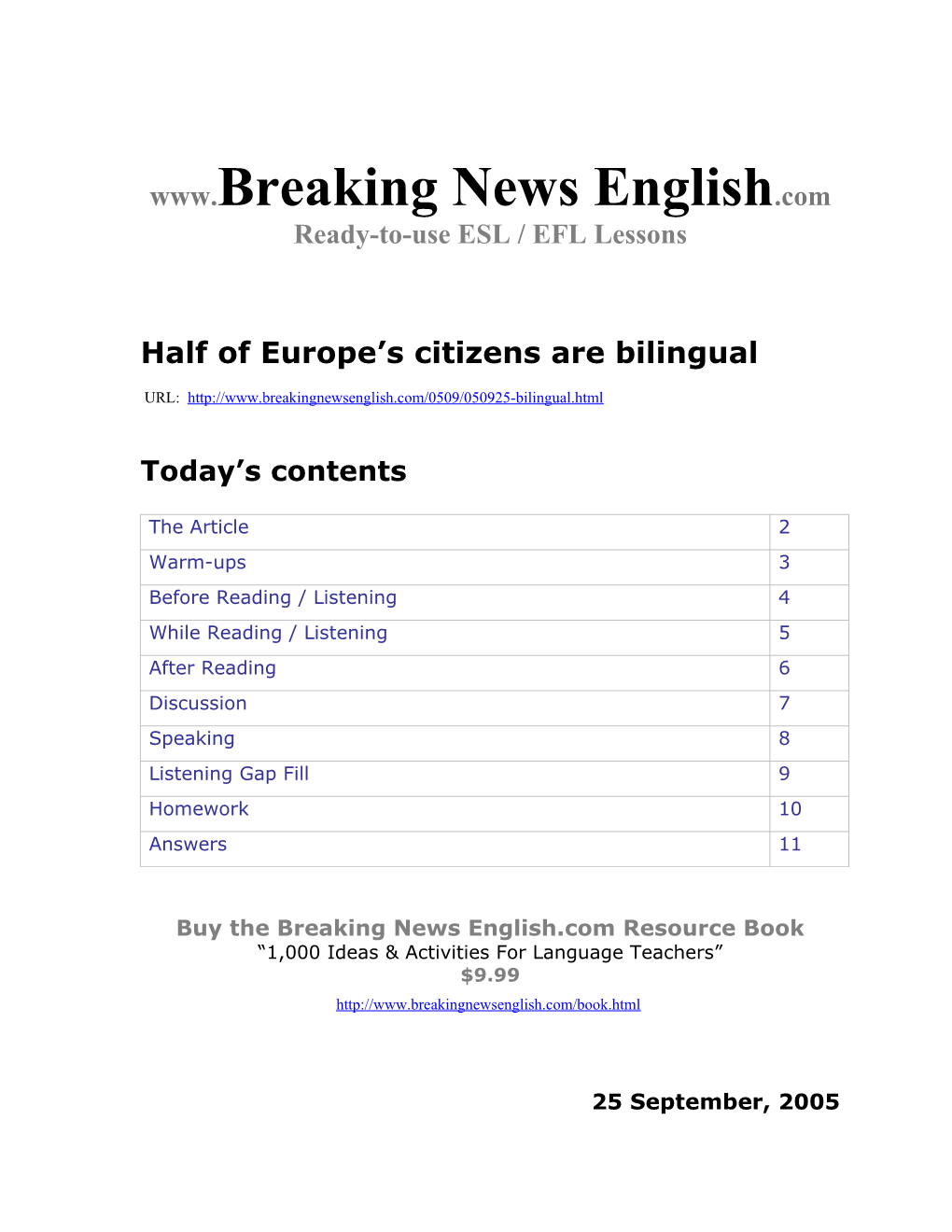 Half of Europe S Citizens Are Bilingual