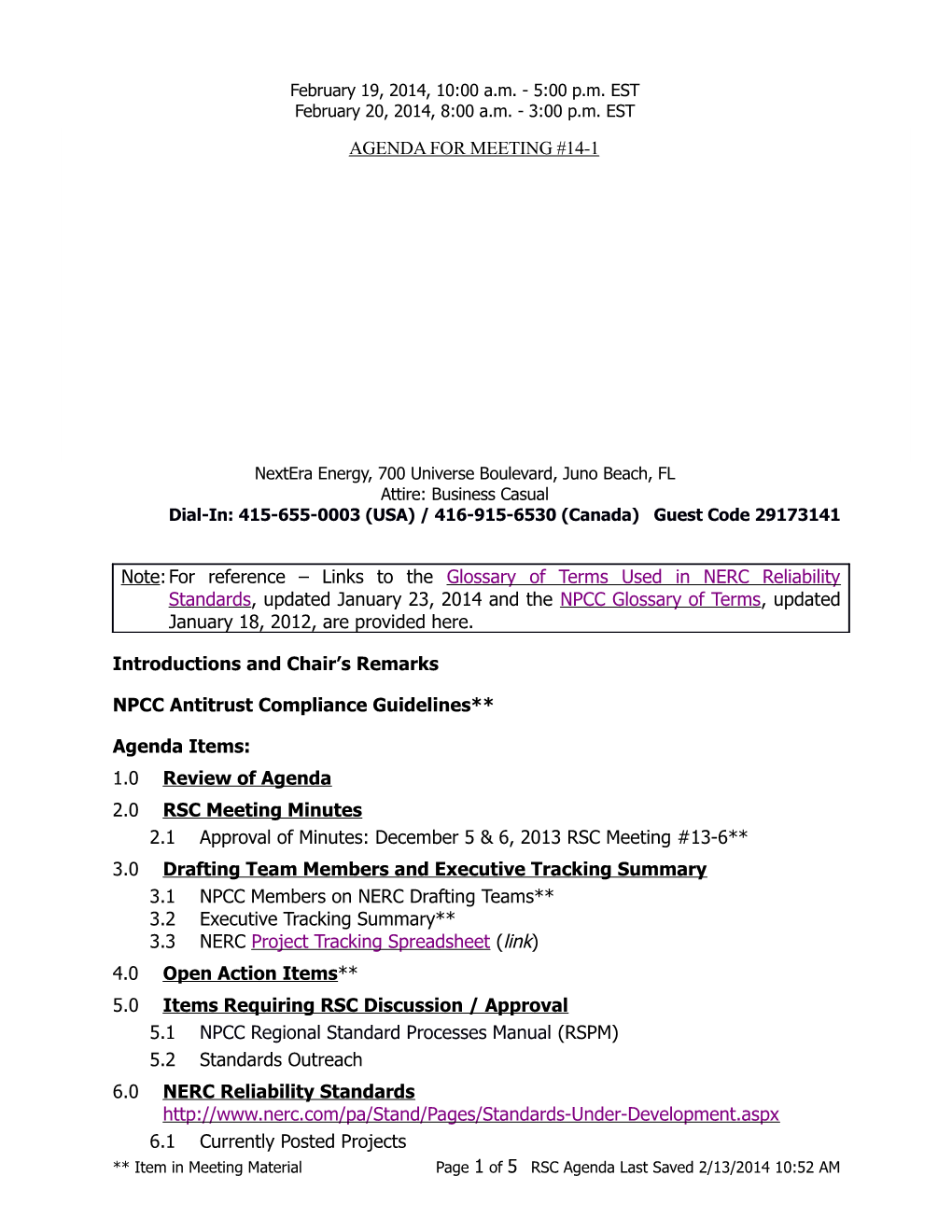 Feb 2014 RSC Meeting Agenda Final 2 14 14