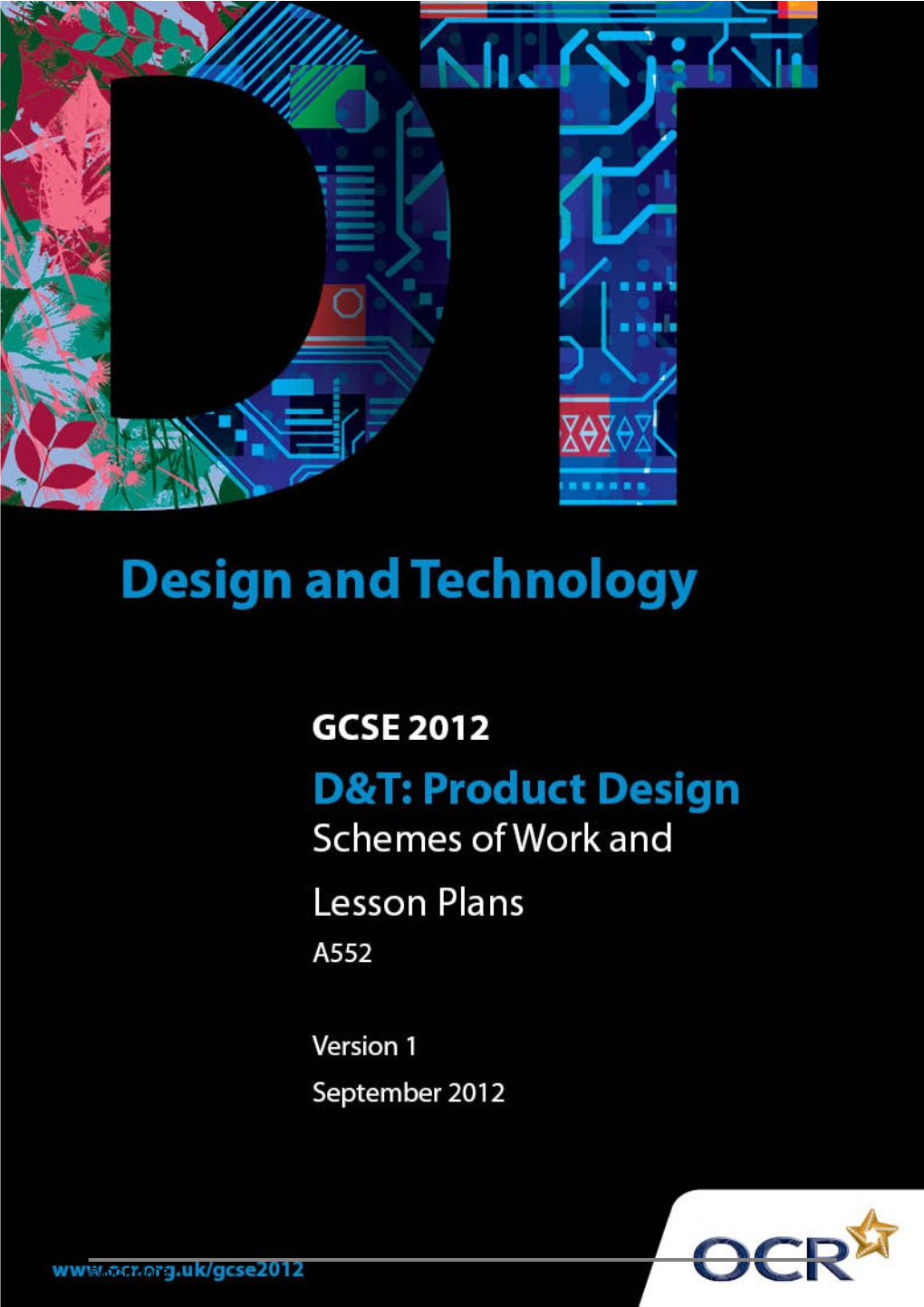 OCR GCSE Design & Technology Product Design: Sample Scheme of Work