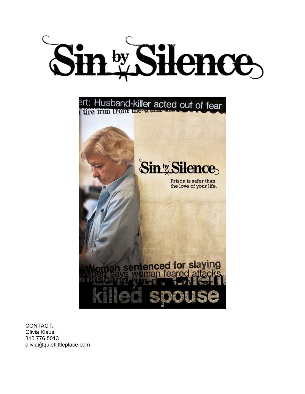 From Behind Prison Walls, SIN by SILENCE Reveals the Lives of Extraordinary Women Who Advocate