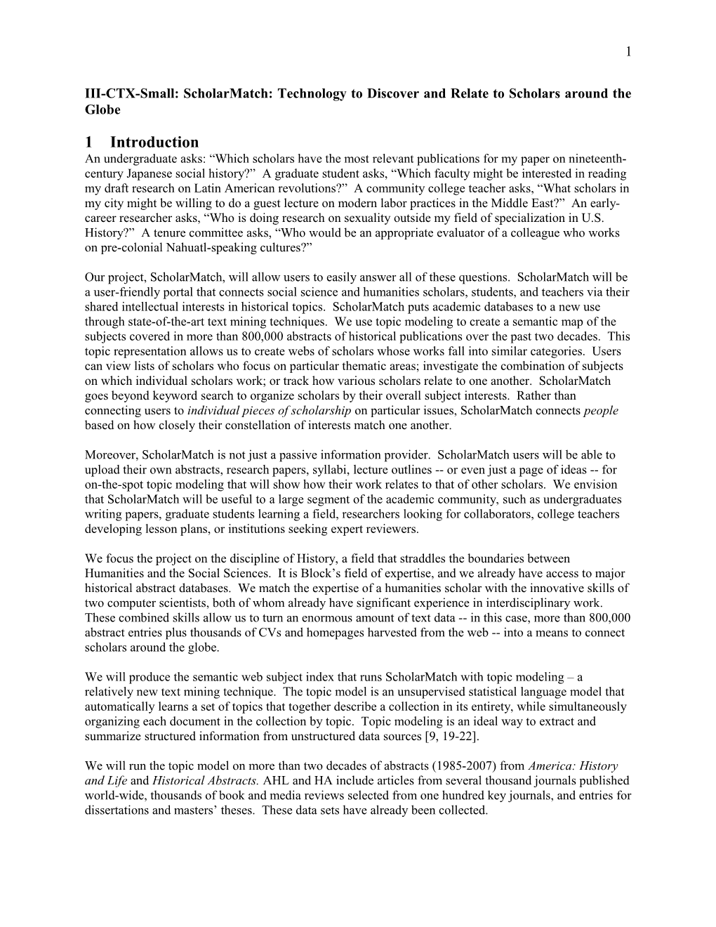 Discovering and Visualizing the Social Structure of Academic Disciplines Through Text Mining