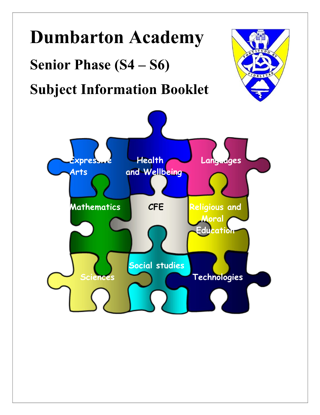 Senior Phase (S4 S6)