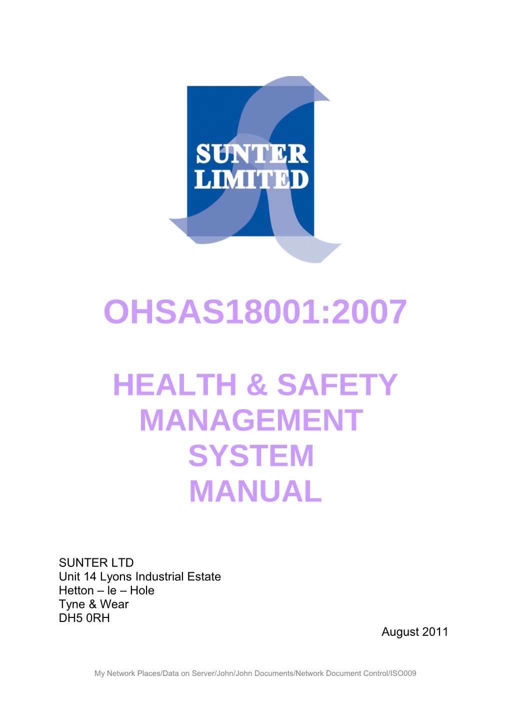 Health & Safety Management