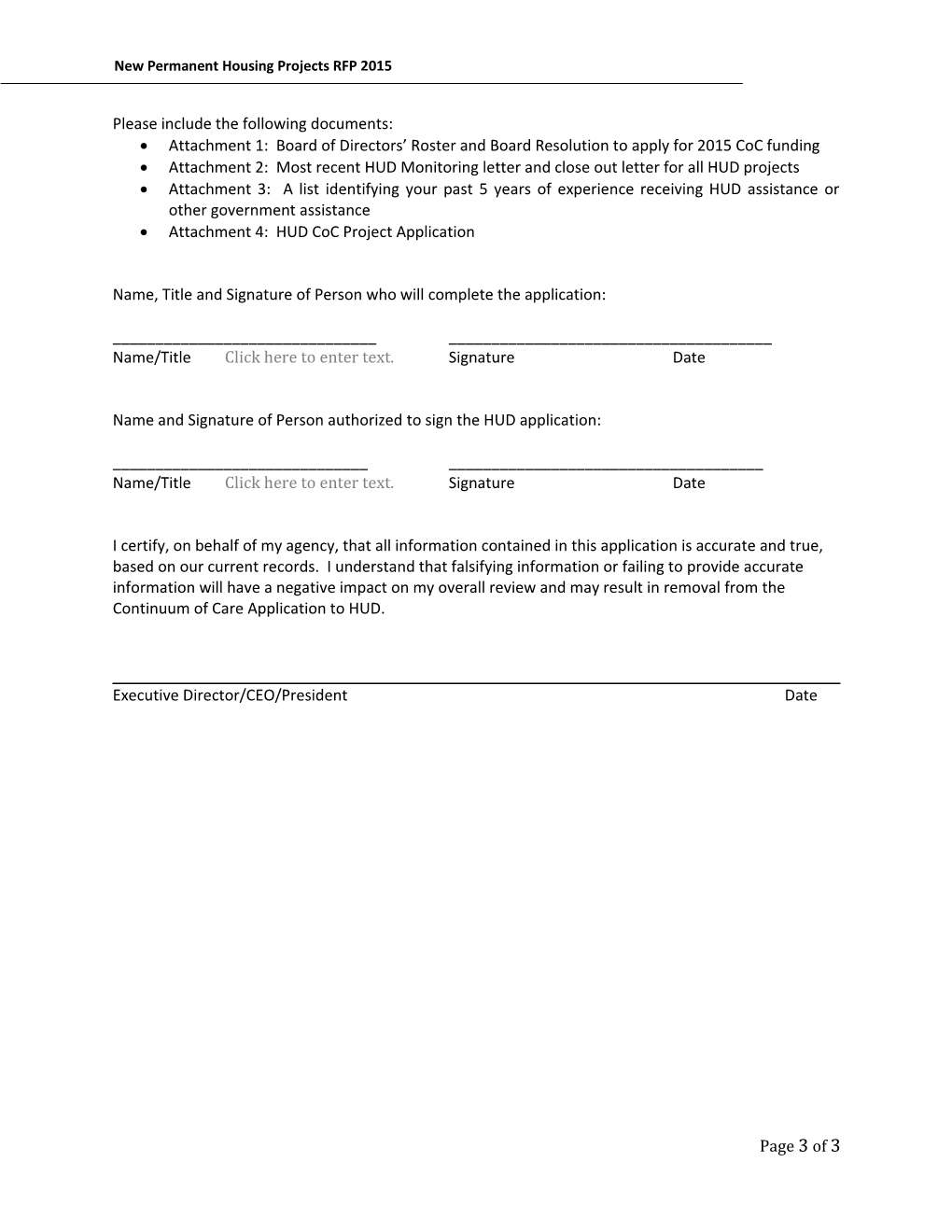 EXHIBIT 1: Lead Agency Information Form