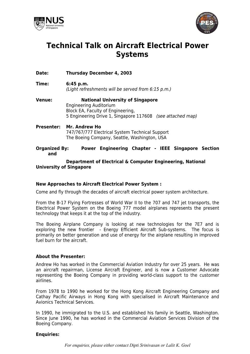 Technical Talk on Powerline Communications