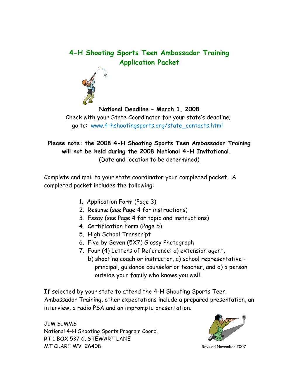 4-H Shooting Sportsteen Ambassador Training