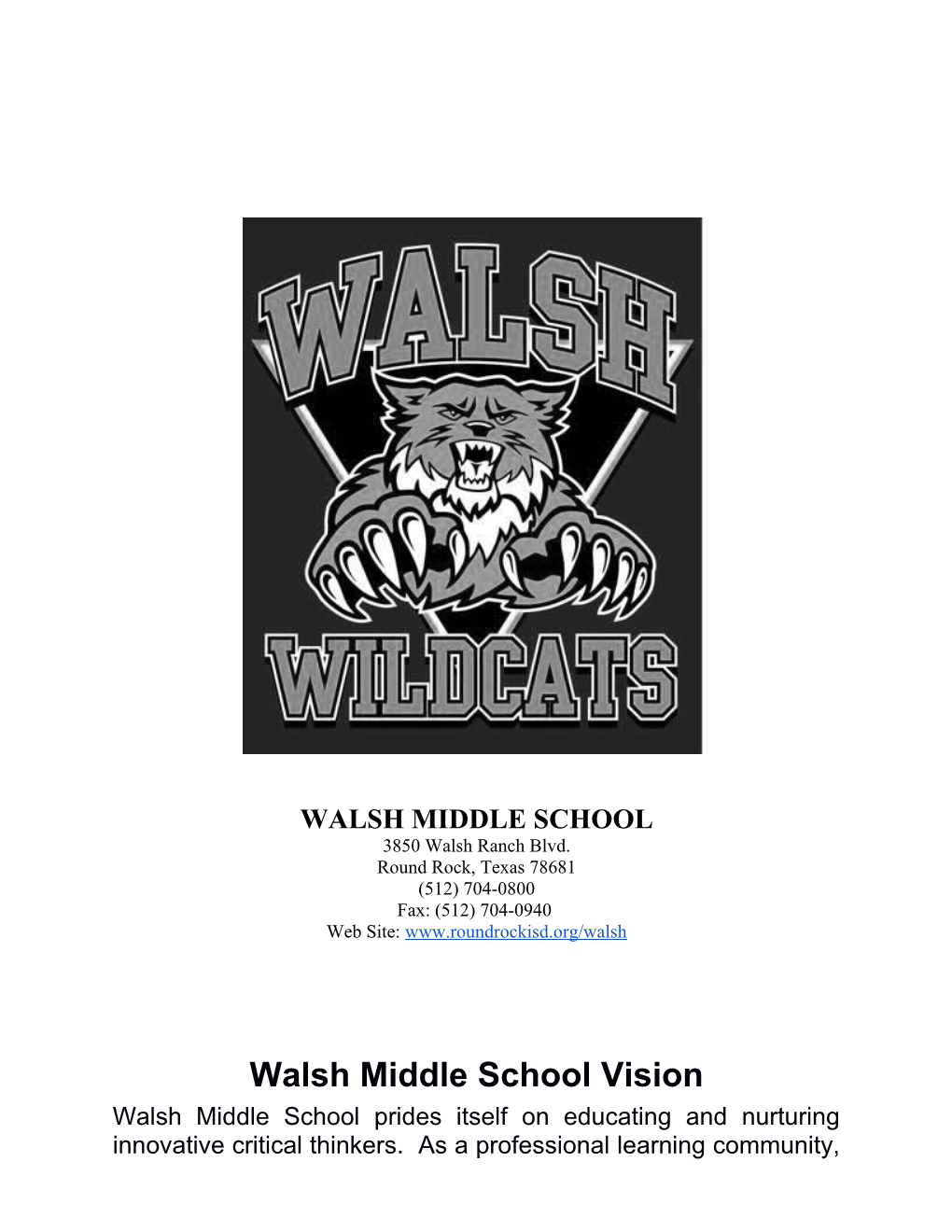 Walsh Middle School