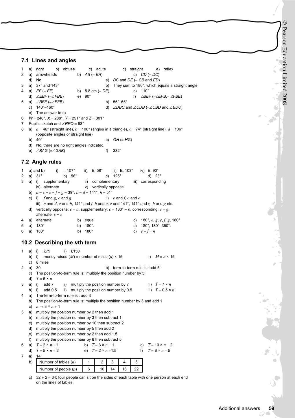 7.1 Lines and Angles