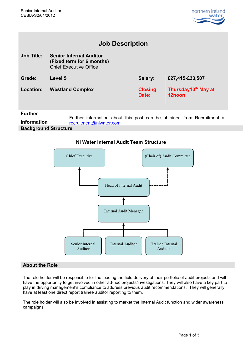 Contribute to the Establishment of Quality Control Procedures