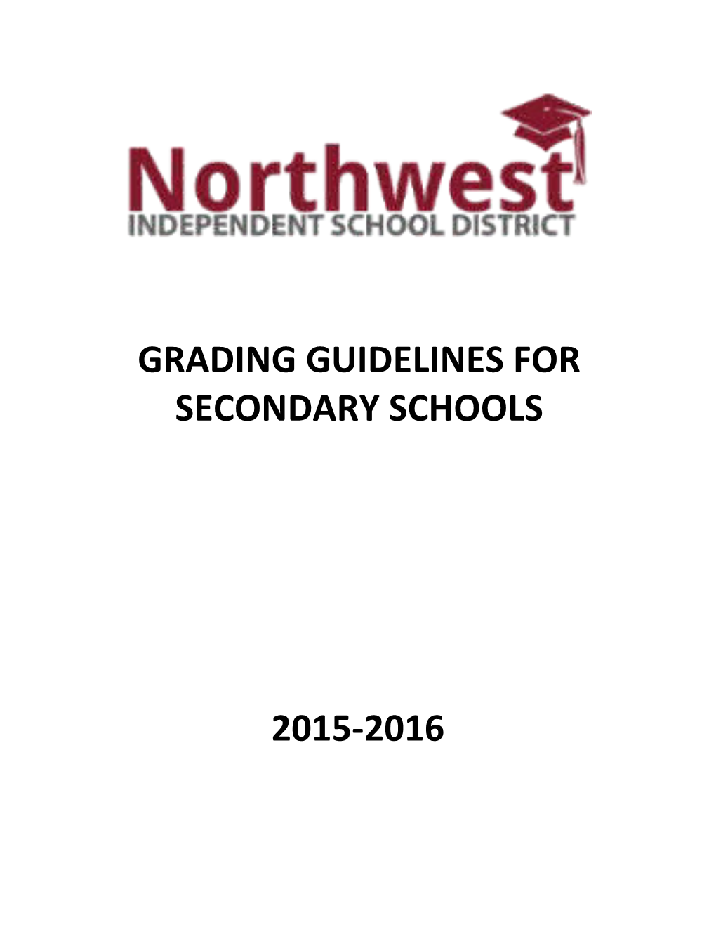 Grading Guidelines for Secondary Schools