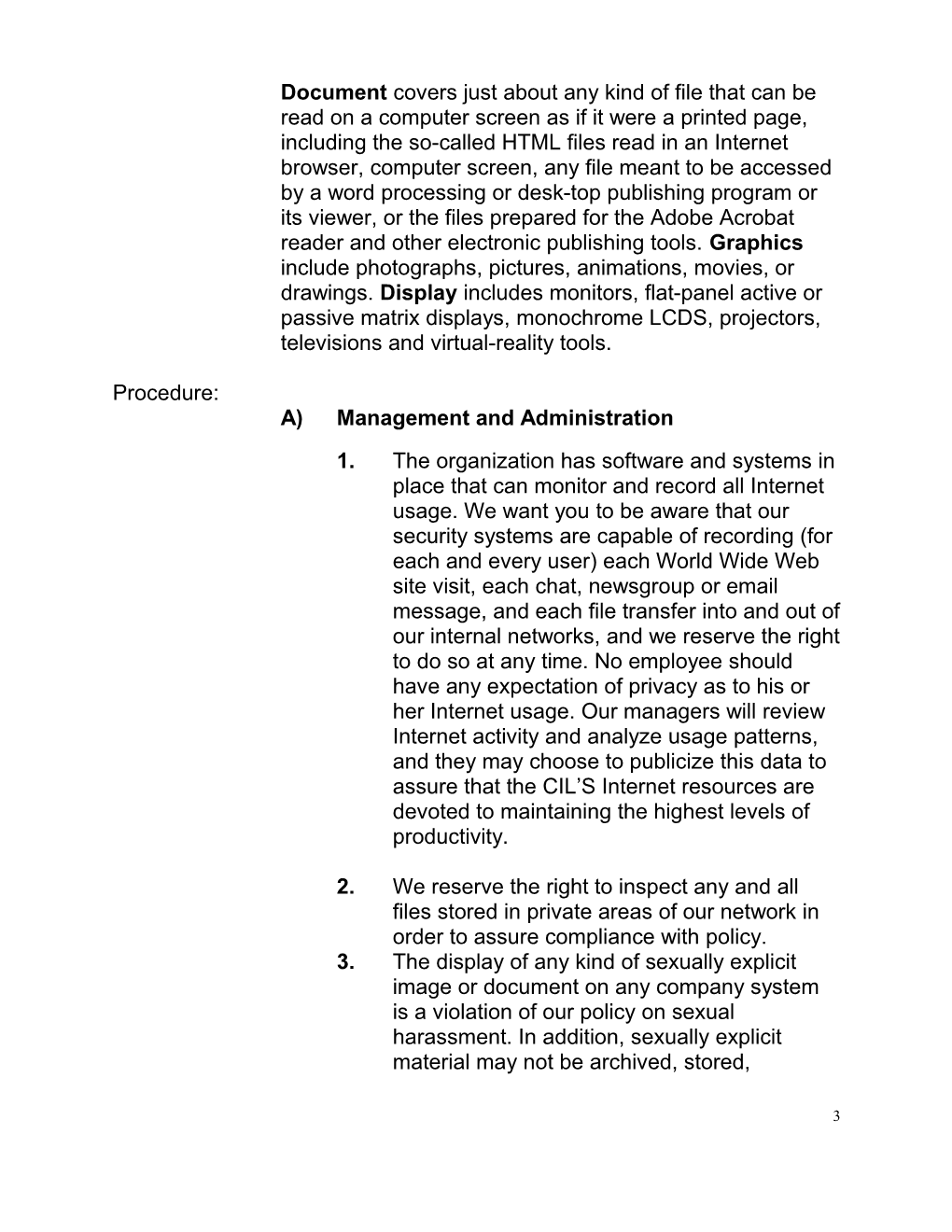 Administrative Memorandum No. 10-33
