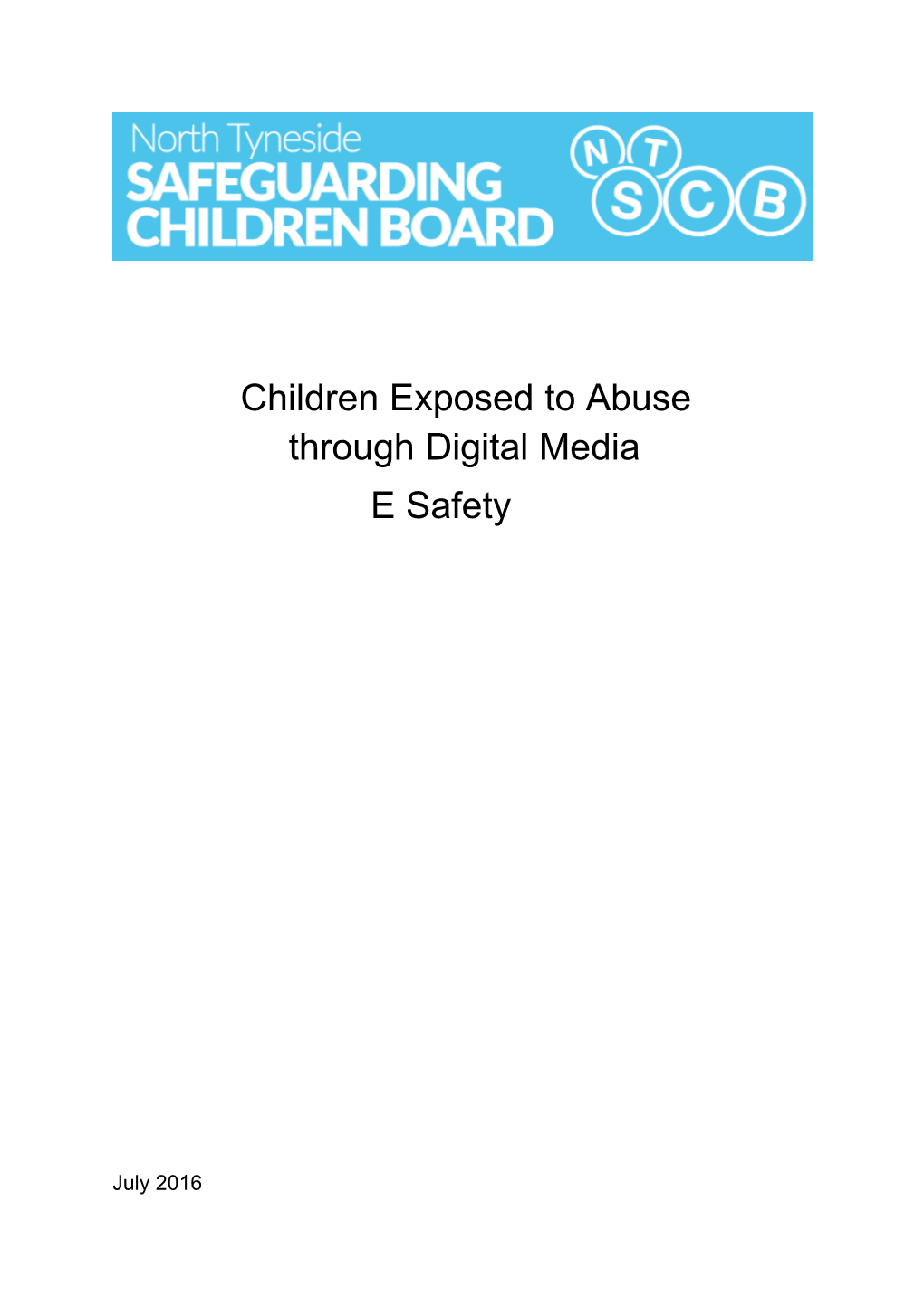 Children Exposed to Abuse Through Digital Media