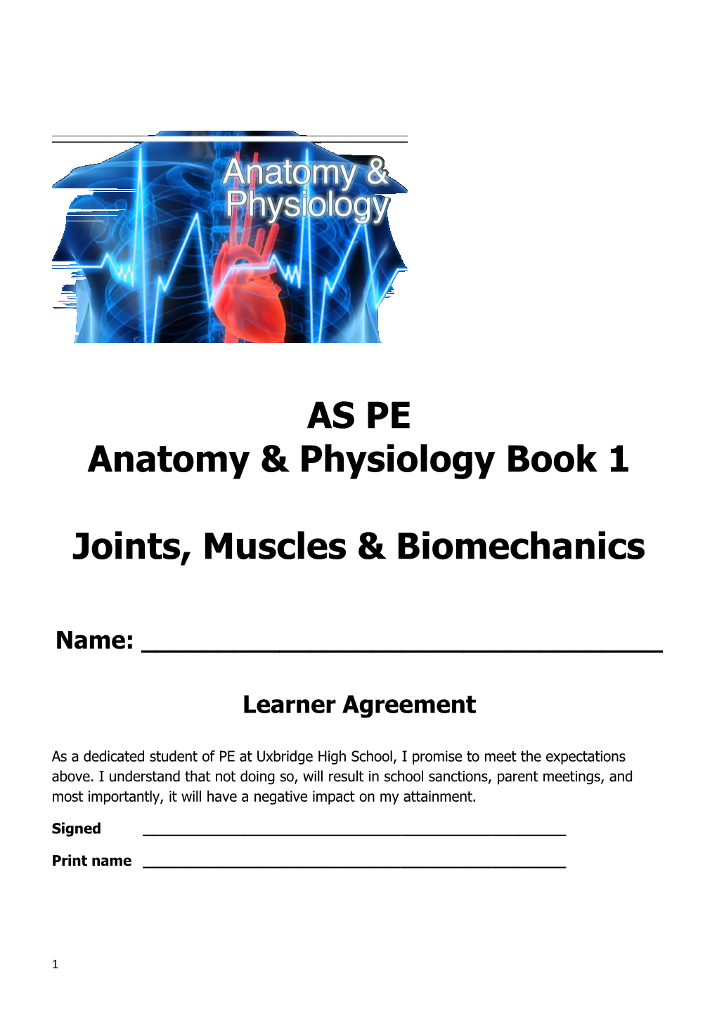 Anatomy & Physiology Book 1