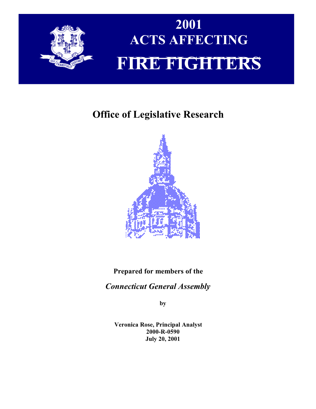 Acts Affecting Fire Fighters