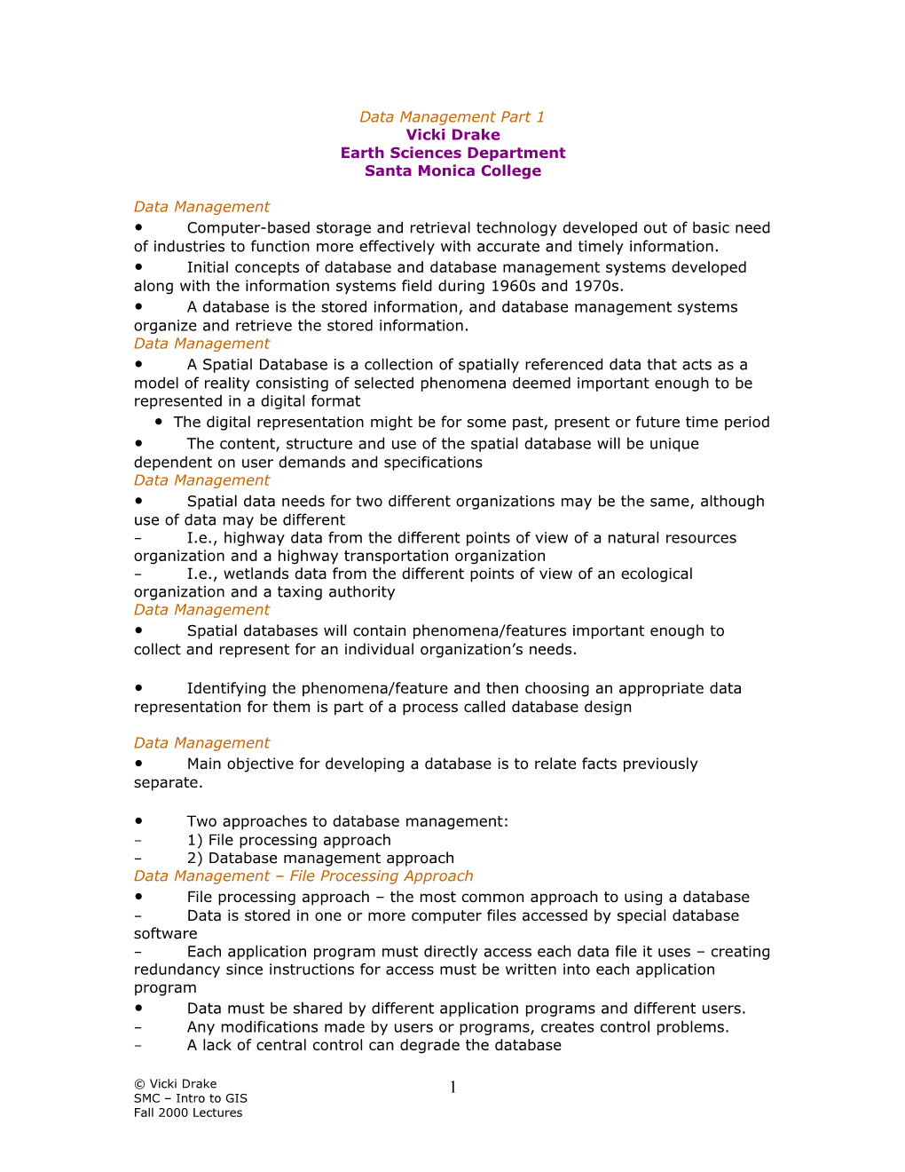 Data Management Part 1