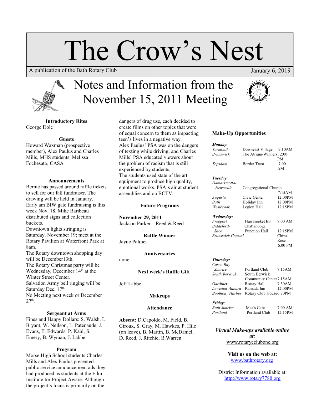 The Crow S Nest