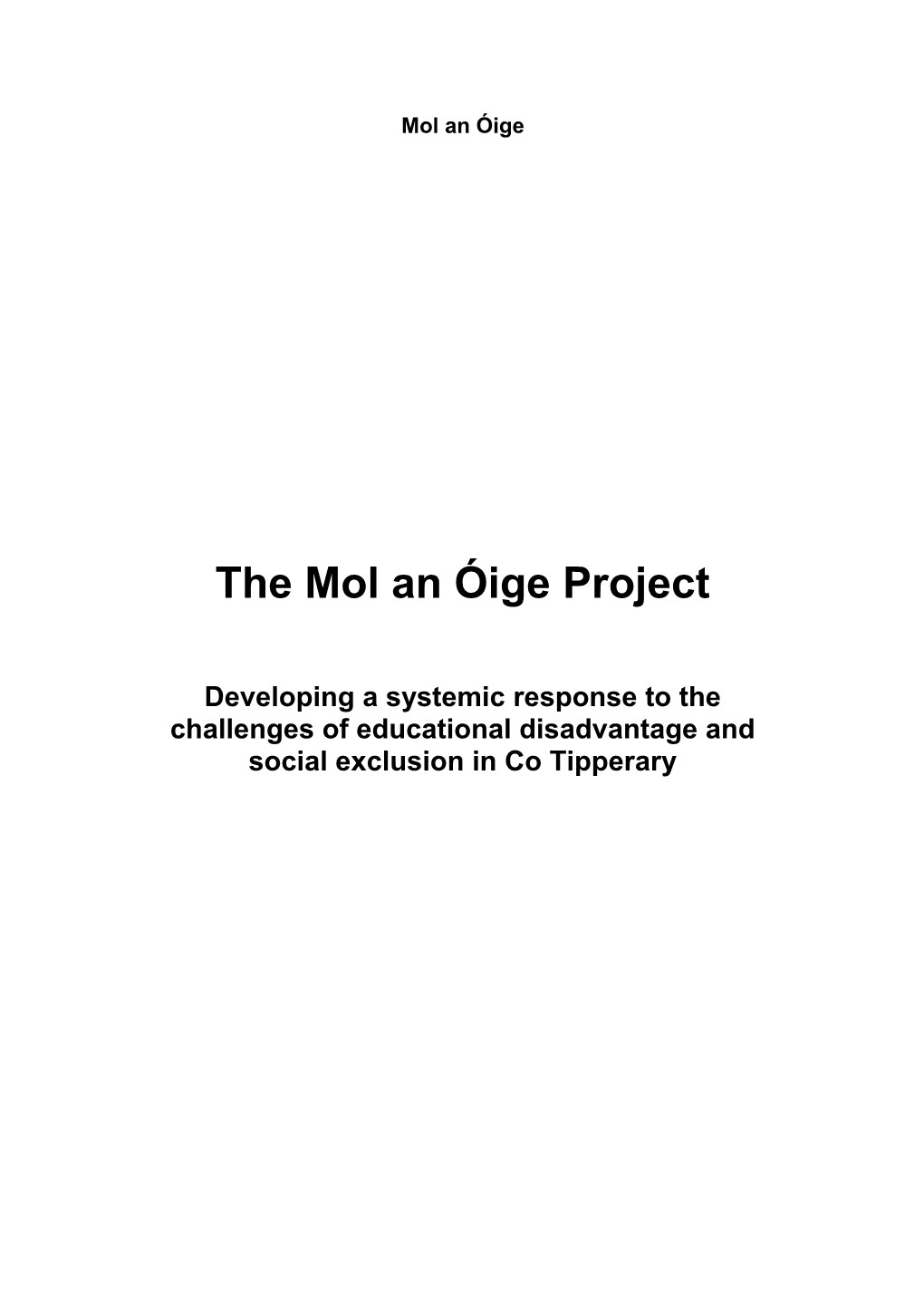 Mol an Óige Final Report