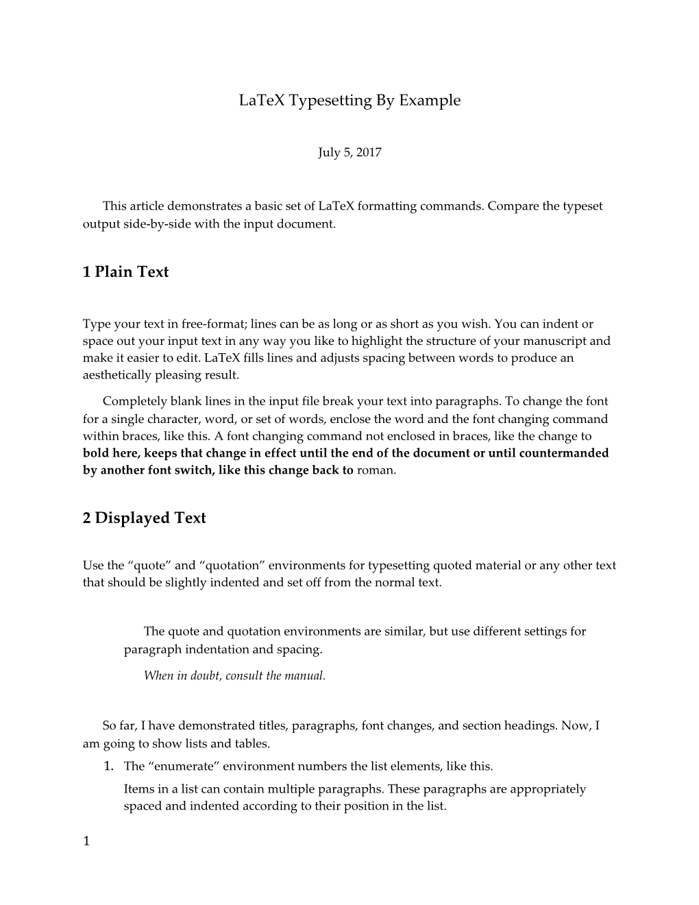 Latex Typesetting by Example