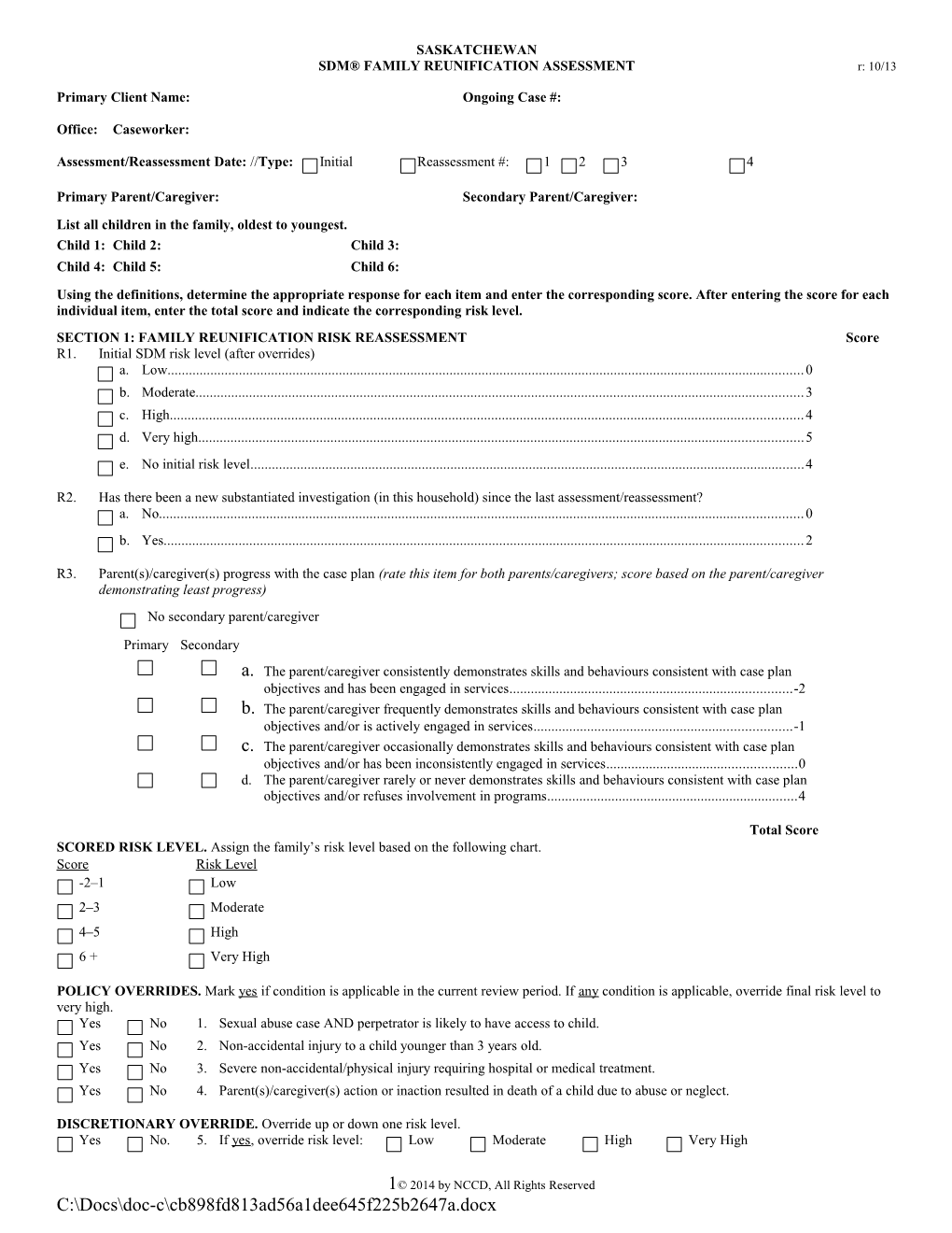 Working Copy of Saskatchewan PP Manual July 2011 FINAL