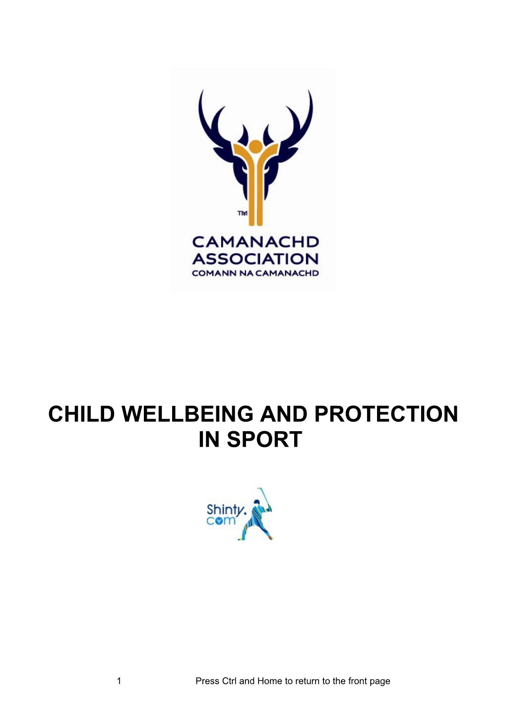 Child Wellbeing and Protection in Sport