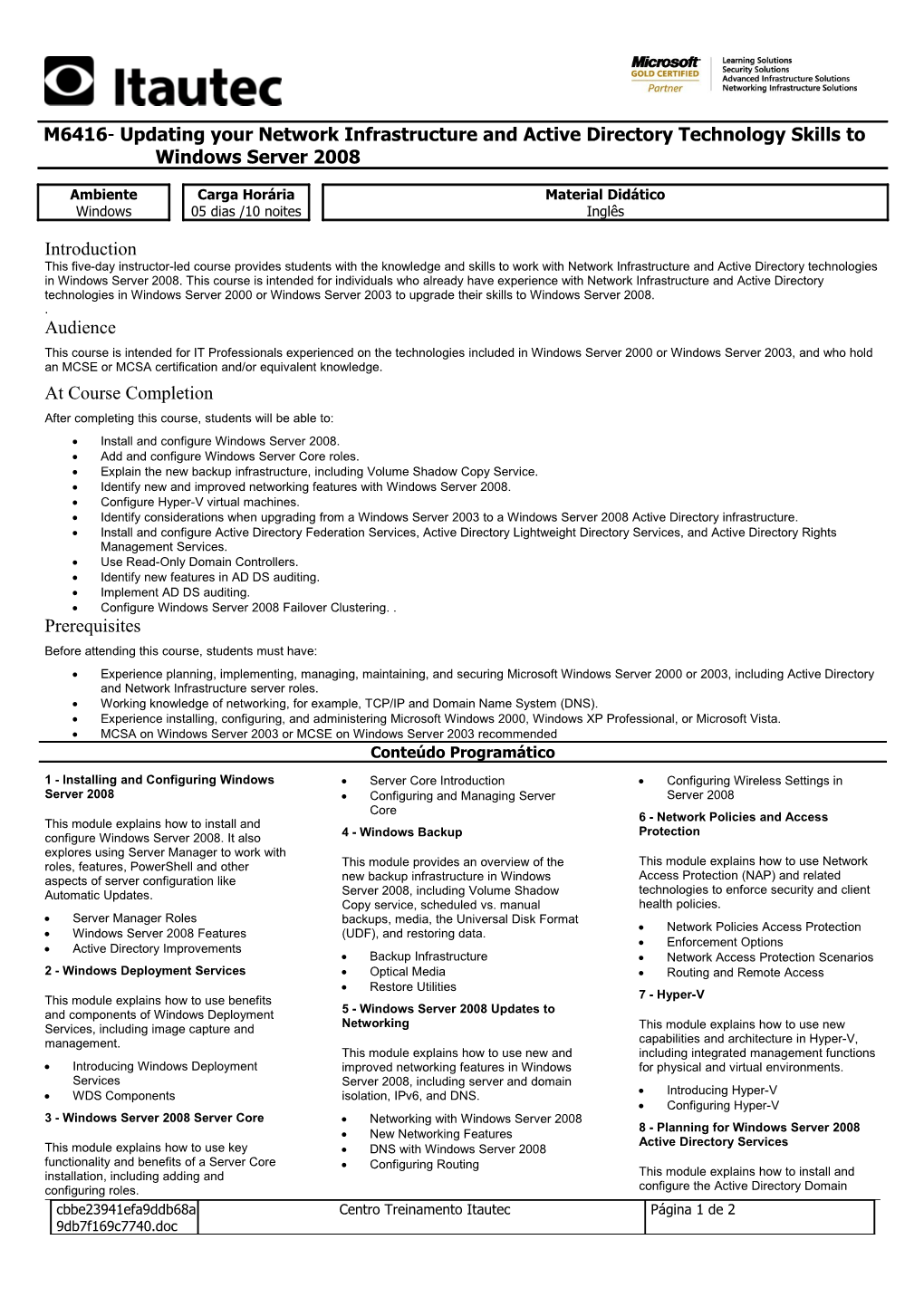 M1303 - Mastering Microsoft Visual Basic 6 Fundamentals