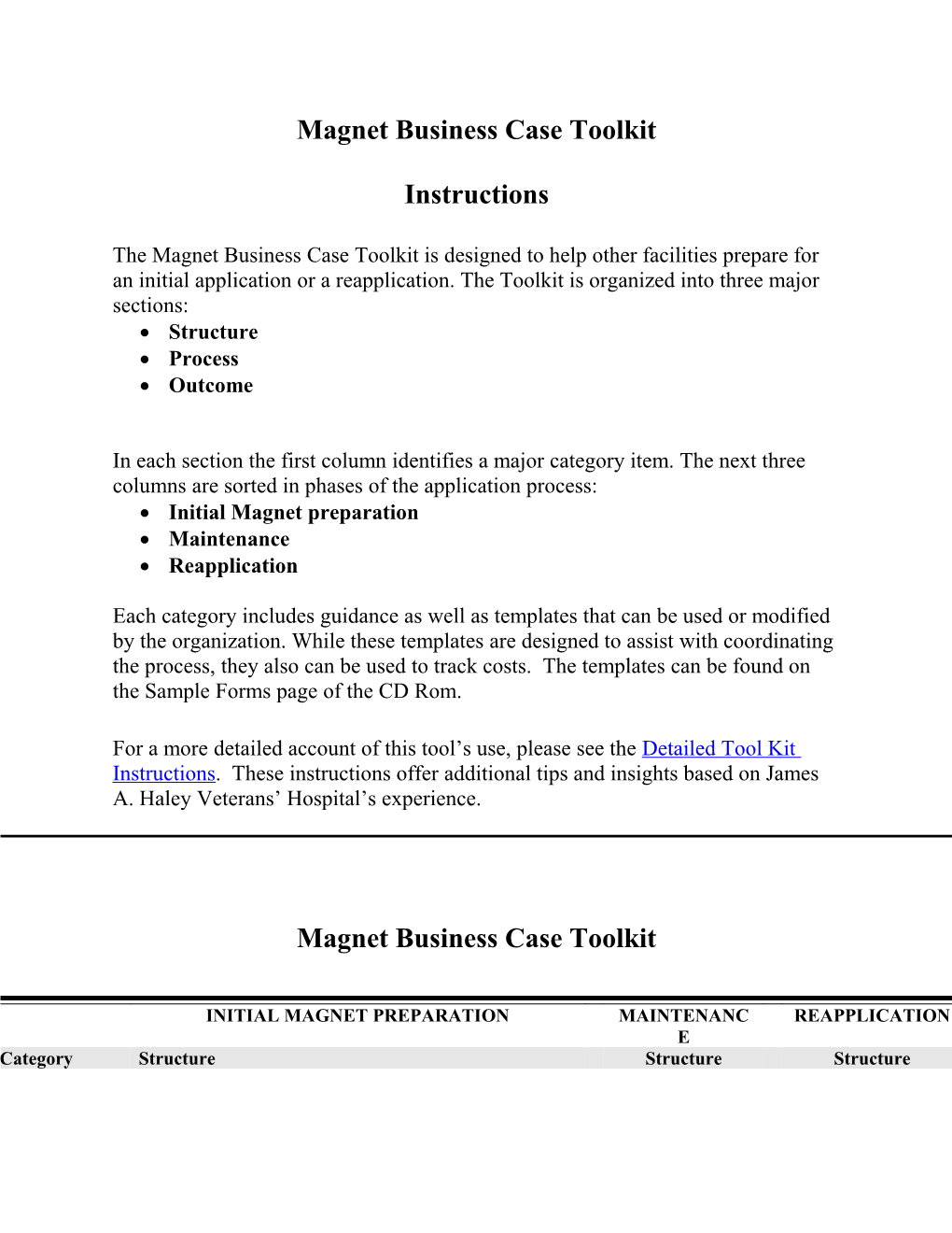 Magnet Business Case