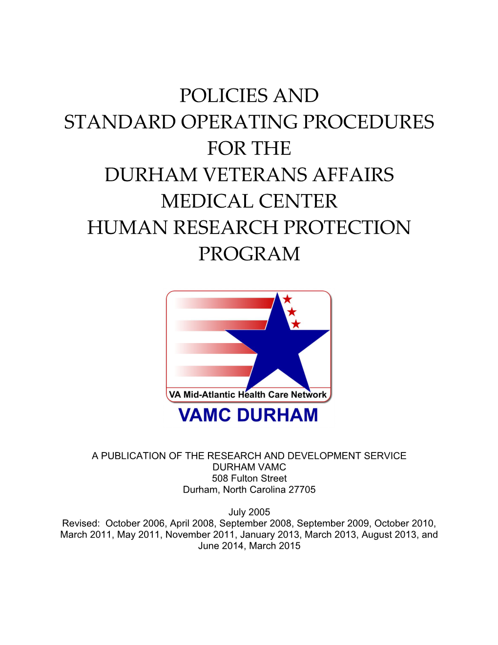 Durham Veterans Affairs Medical Center