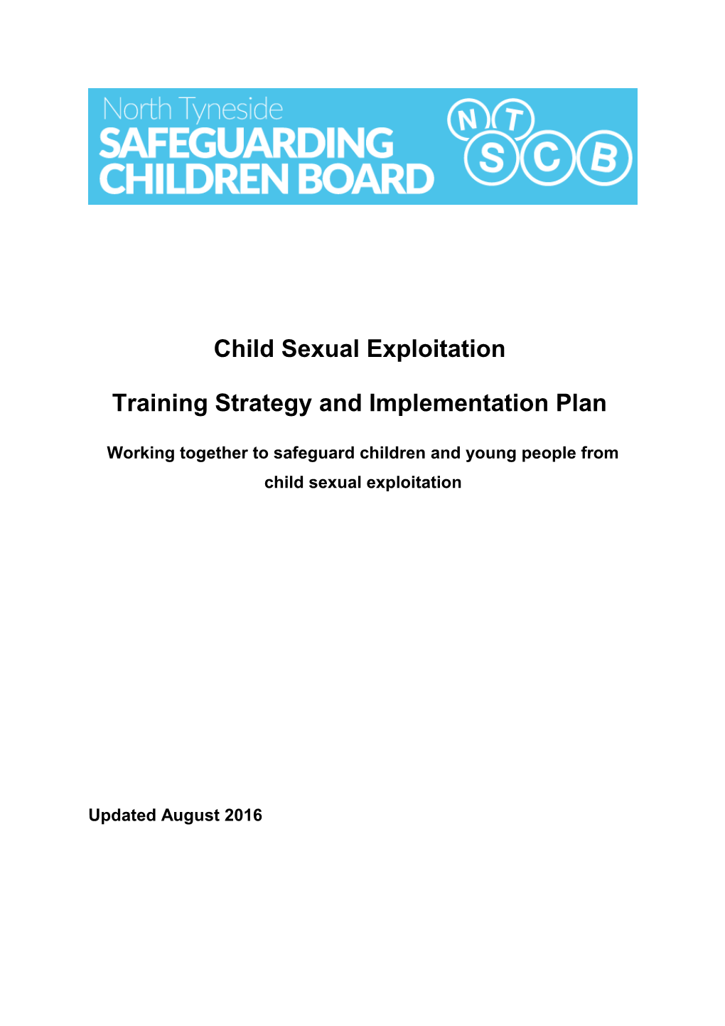 Training Strategy and Implementation Plan