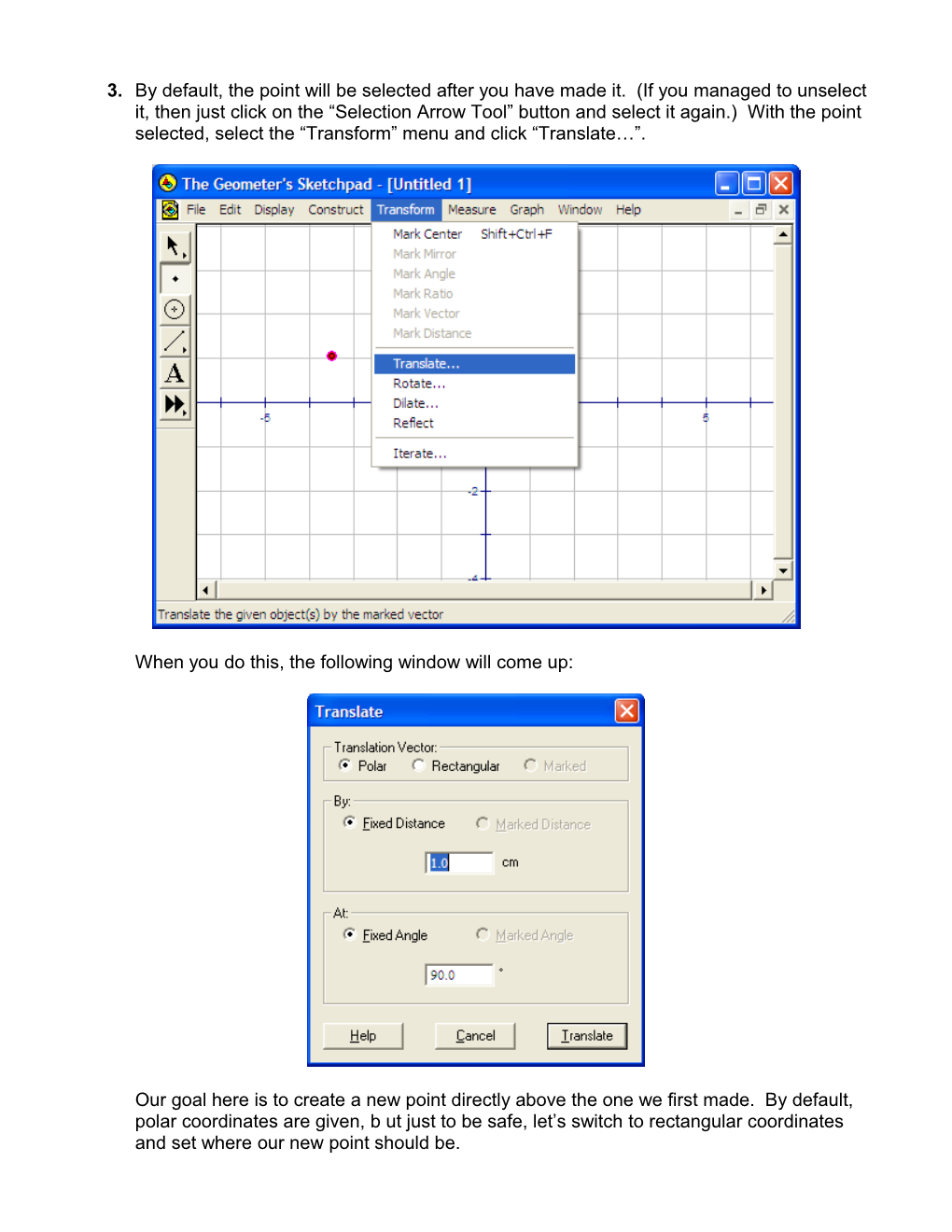 Creating and Using Sliders in Geometer S Sketchpad