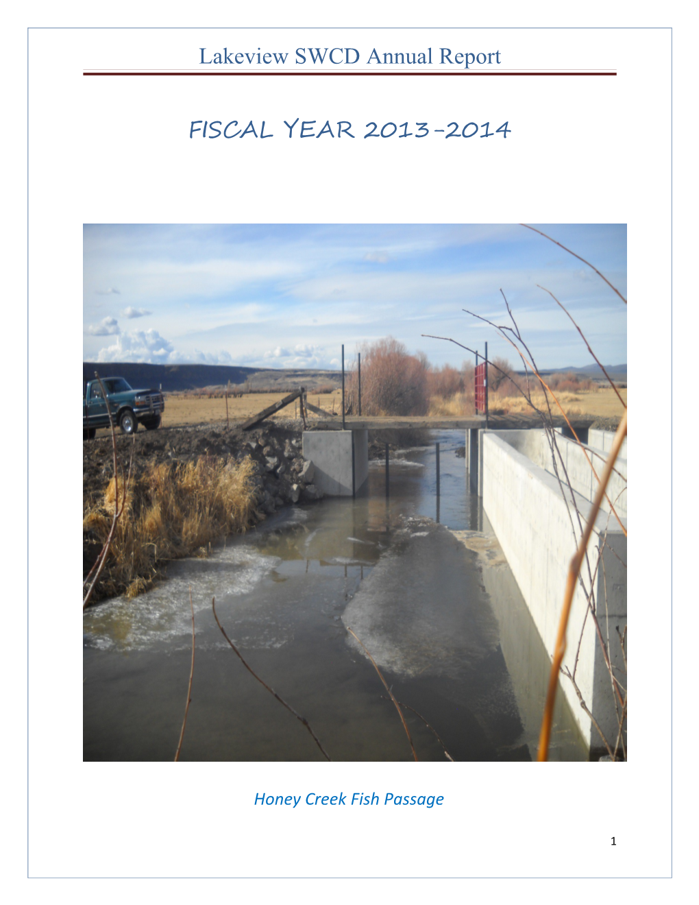 Lakeview SWCD Annual Report