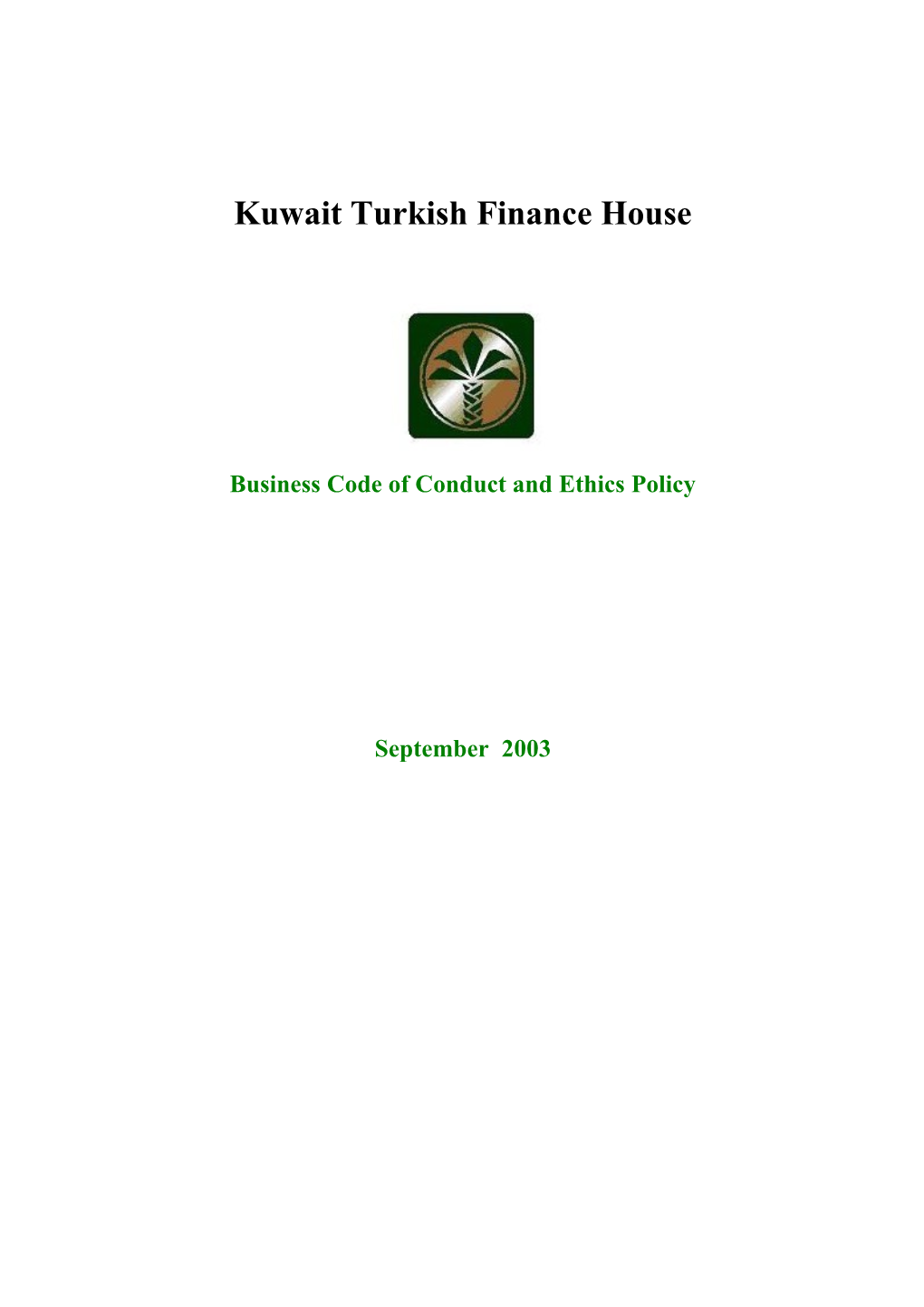 Kuwait Turkish Finance House